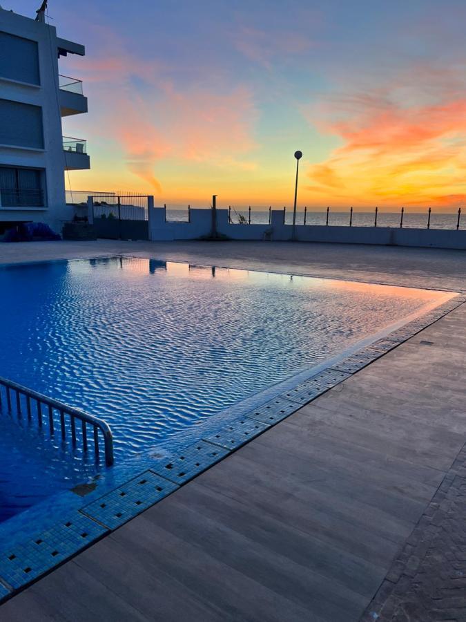 The Blue Pearl-Sensational Beach Apartment In Aourir Agadir Exterior foto
