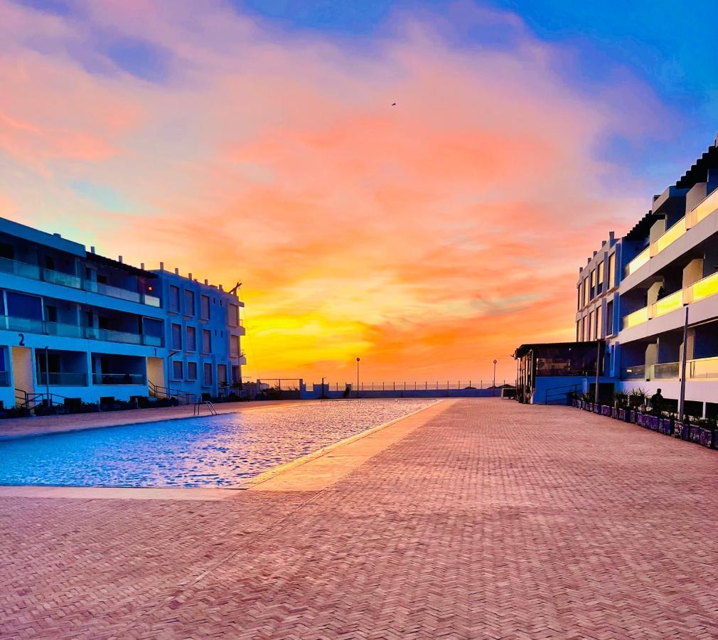 The Blue Pearl-Sensational Beach Apartment In Aourir Agadir Exterior foto
